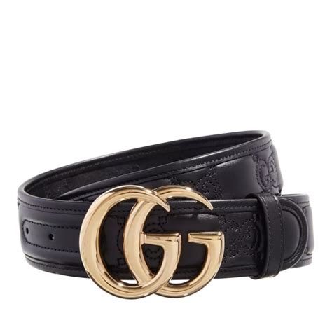 gucci riem zwart logo|gucci leather belts.